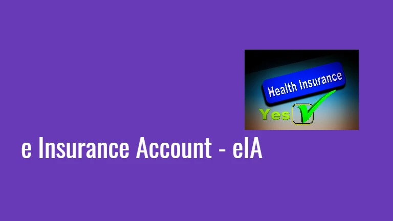 E insurance account