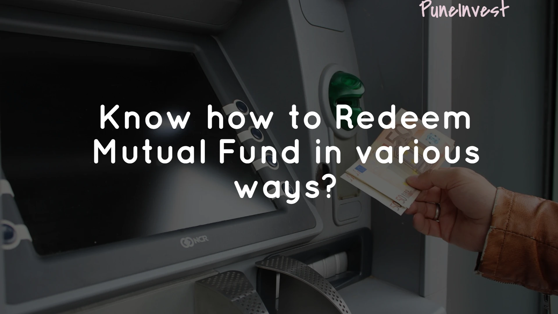 how to redeem mutual fund